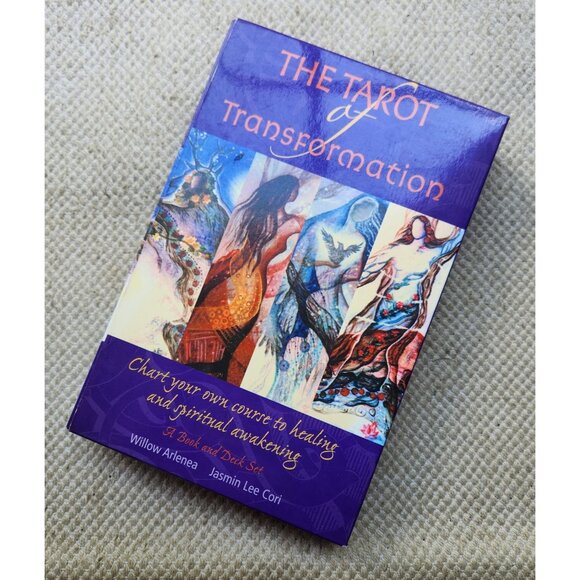 The Tarot of Transformation by Arlenea Cori BOOK Card Deck MISSING One Card OOP - Picture 1 of 5